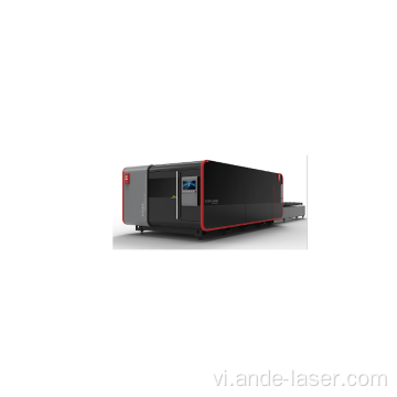 Máy cắt laser sợi quang có vỏ bảo vệ đầy đủ